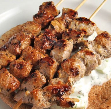 Greek Pork Souvlaki